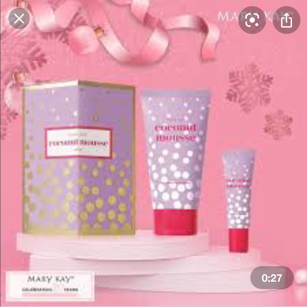 Mary Kay Coconut Mousse Lip & Hand Cream Set - Picture 2 of 6